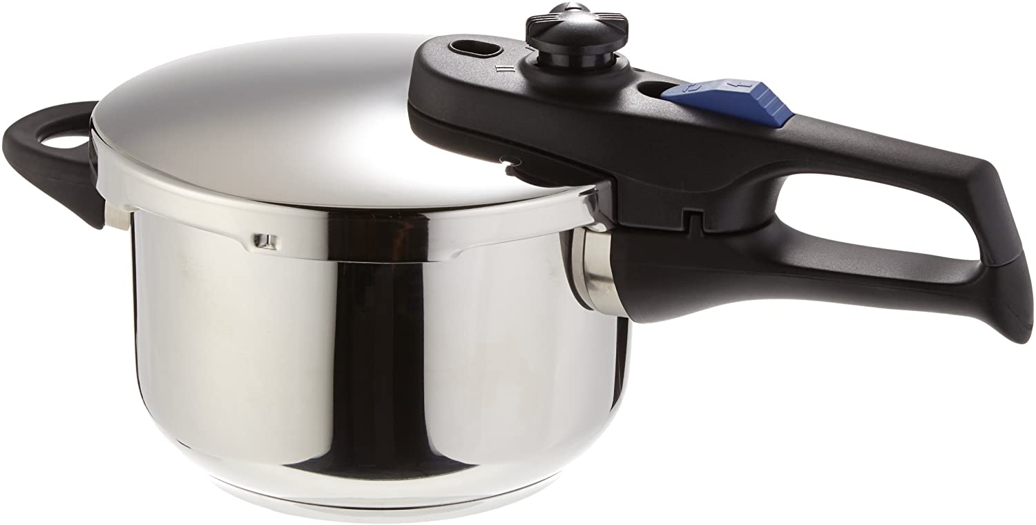 Autocuiseur 3L En Acier Inox 304 - Pour Induction, Sécurité Verrouillage, Soupe, Riz, Ragoût